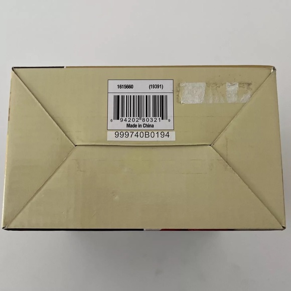 Sarah Peyton Home-4 solid glass photo coasters with wood holder, 4” - Picture 4 of 4